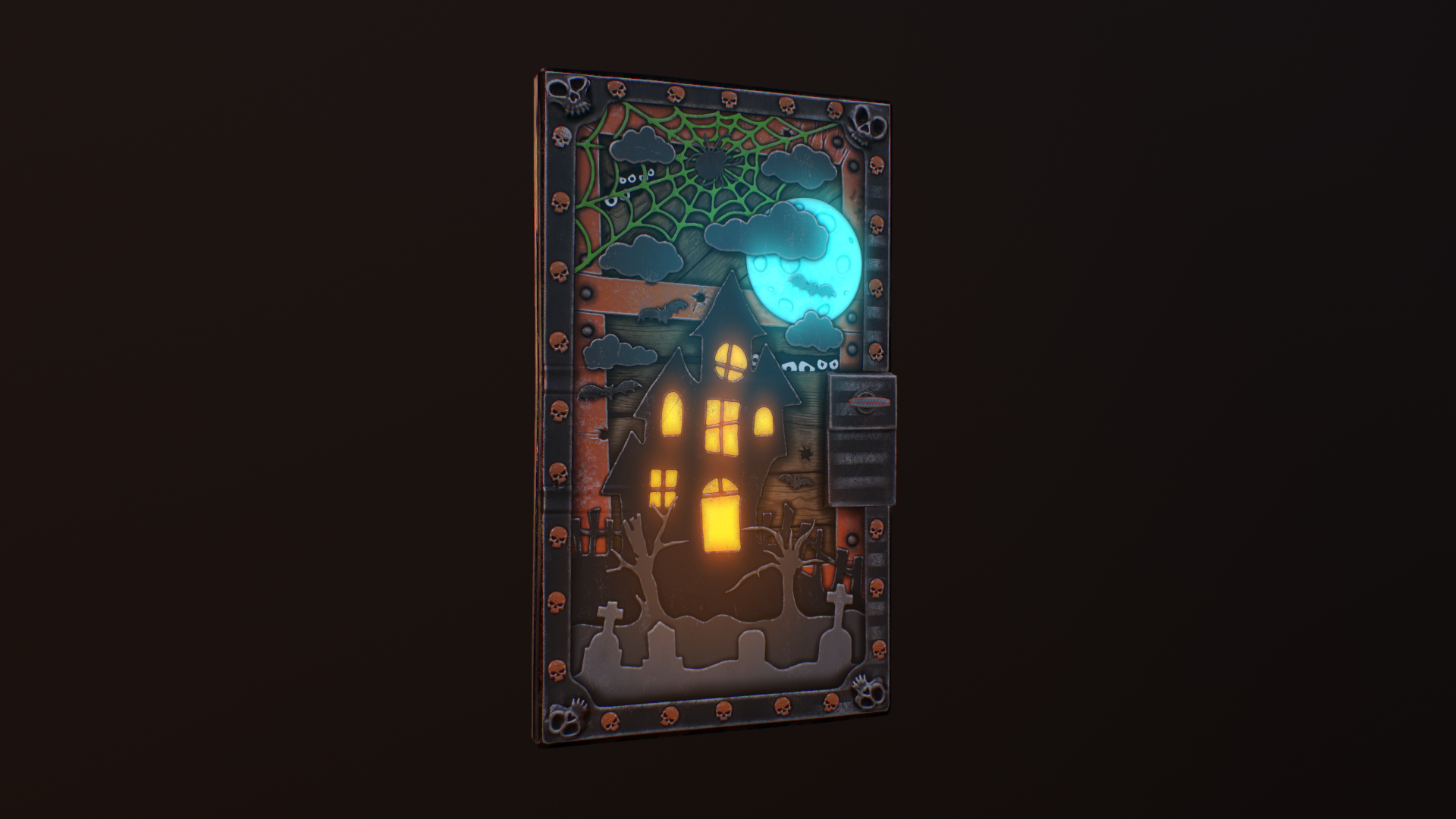 Halloween House Door thumbnail 4