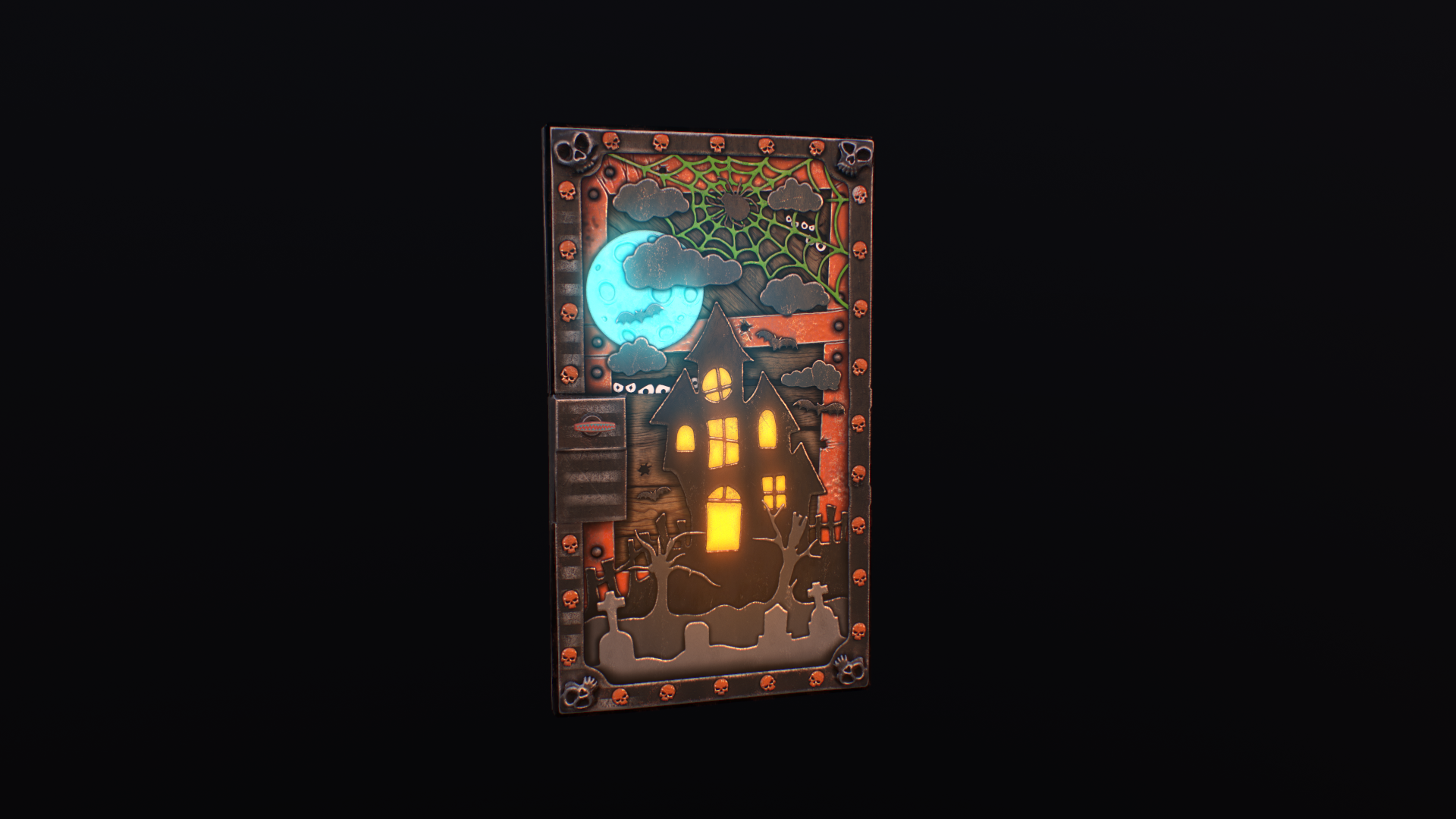 Halloween House Door thumbnail 5