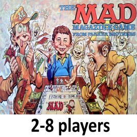 Board Game Poster - The Mad Magazine Game Board (1979) Art Poster 24 x 24
