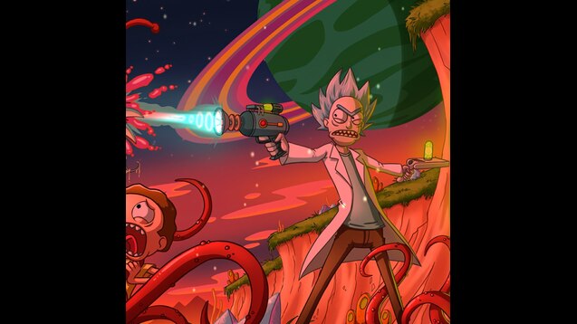 Finally after many requests, I made 4K version of Rick and Morty wallpaper.  (Tried 8K version but either Wallpaper Engine doesn't support or Steam  Workshop is stopping it) [Link in comments] 