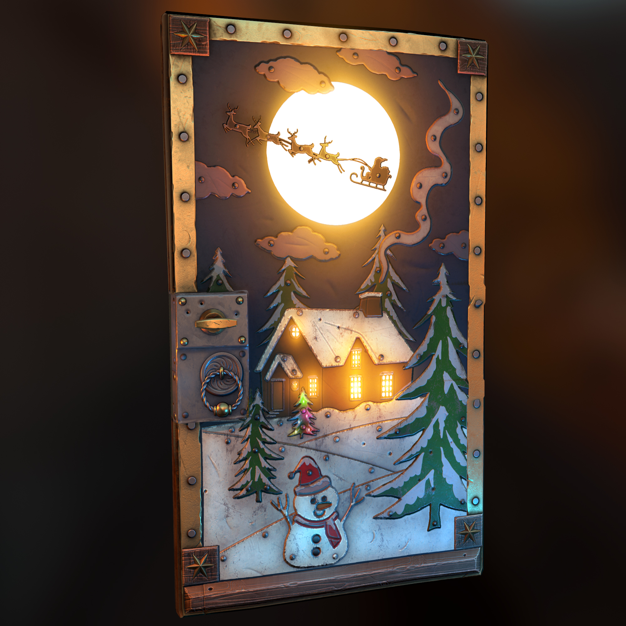 Santa's Door screenshot 1