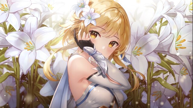 Steam Workshop::Anime girl flower