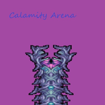 Boss Arena Vanilla Build Palette (Picture is a Supreme Calamitas Arena  Build, in Modded 1.4) : r/Terraria