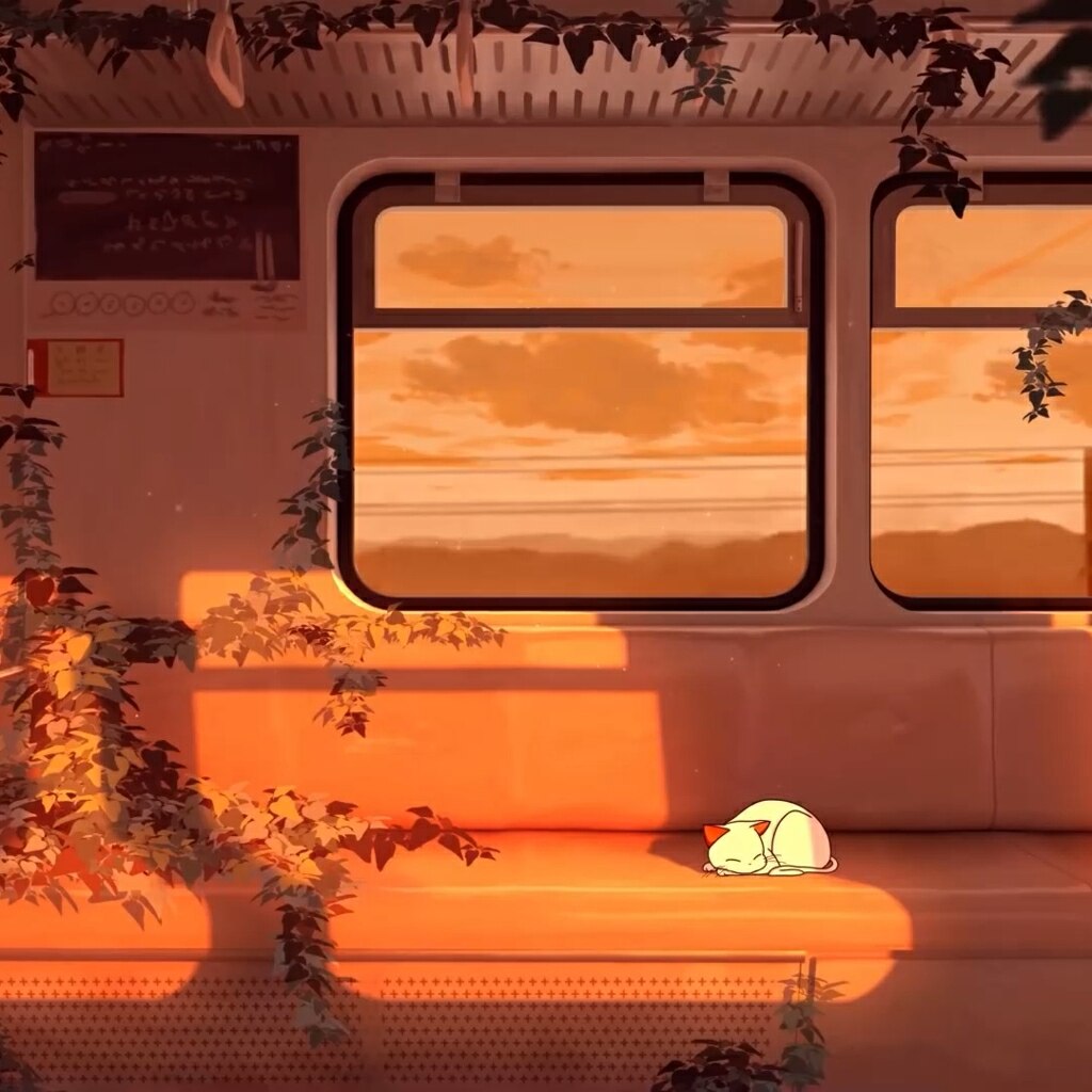 Cozy autumn train [lofi / chillhop mix]