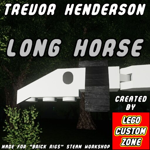 Long best sale horse lego