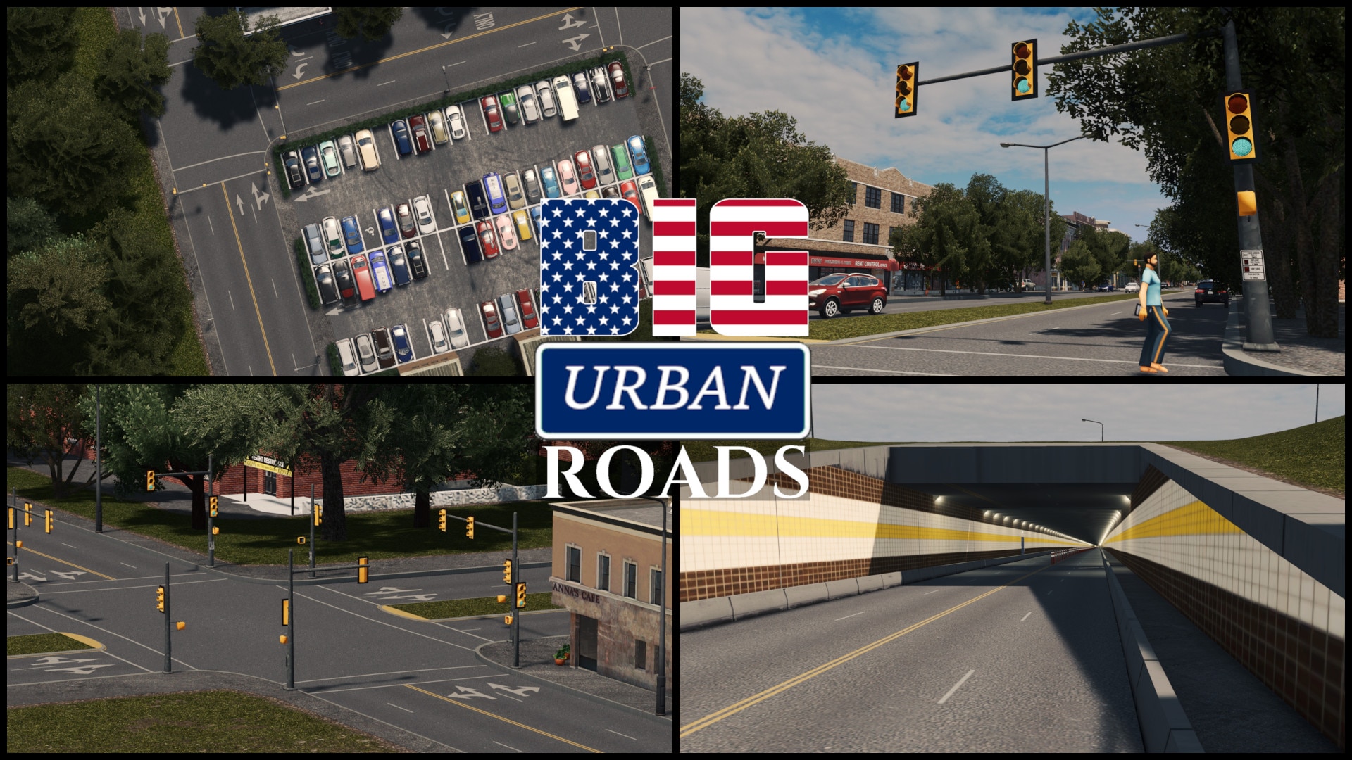 Steam Workshop Big Urban Roads Complete Collection