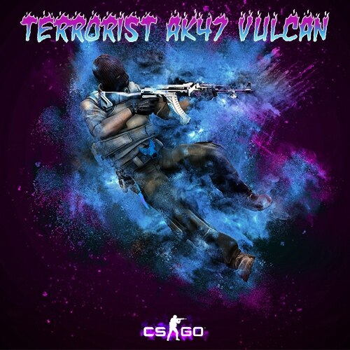 Download AK-47 Vulcan Skin 4K CS GO Wallpaper