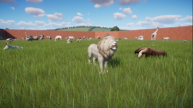 Steam Workshop::A Zoo with All kind of Albino Animals