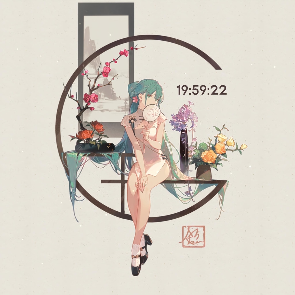 miku clock