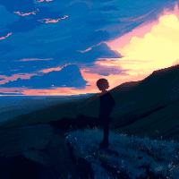Lonely Evening - [Art by Hangmoon]