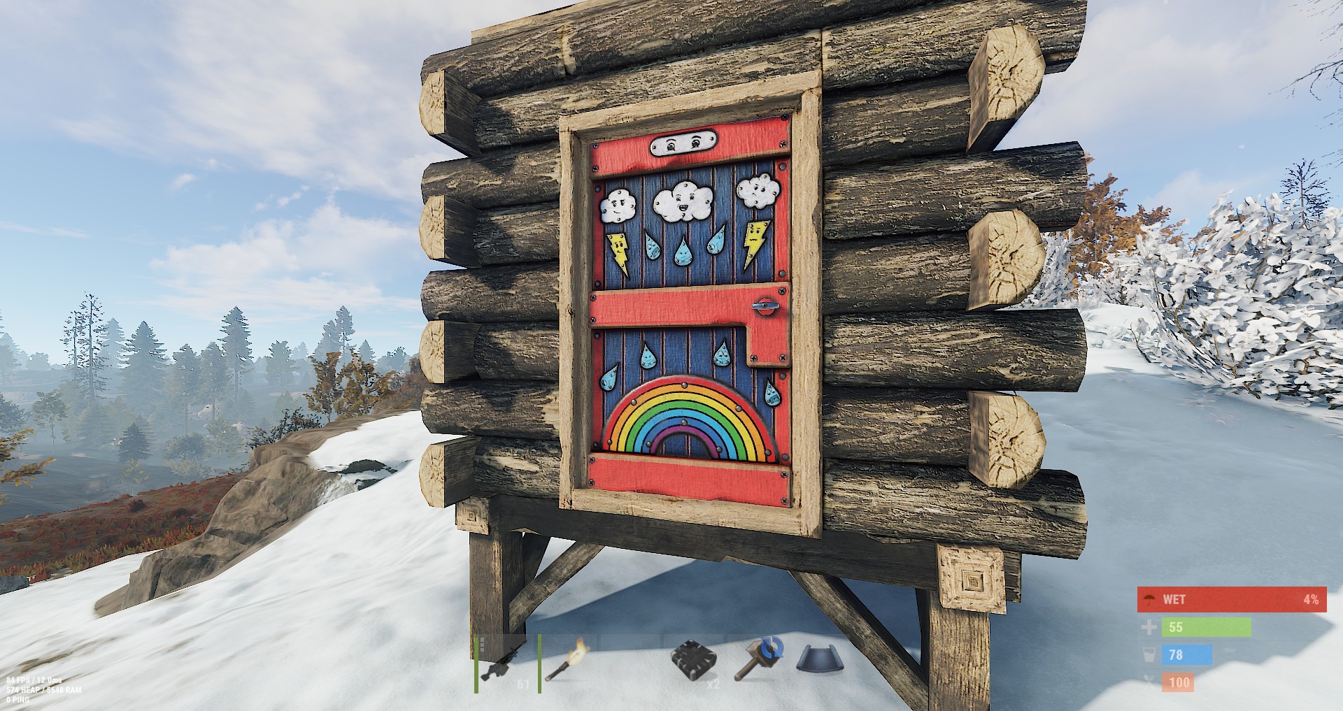 Weather Wood Door thumbnail 3