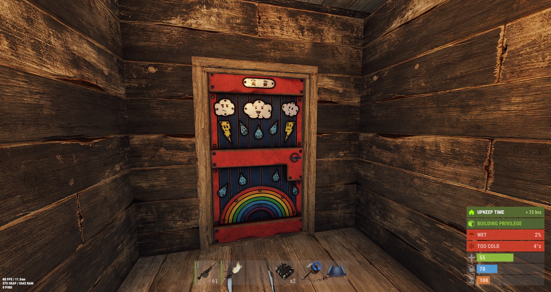 Weather Wood Door thumbnail 4