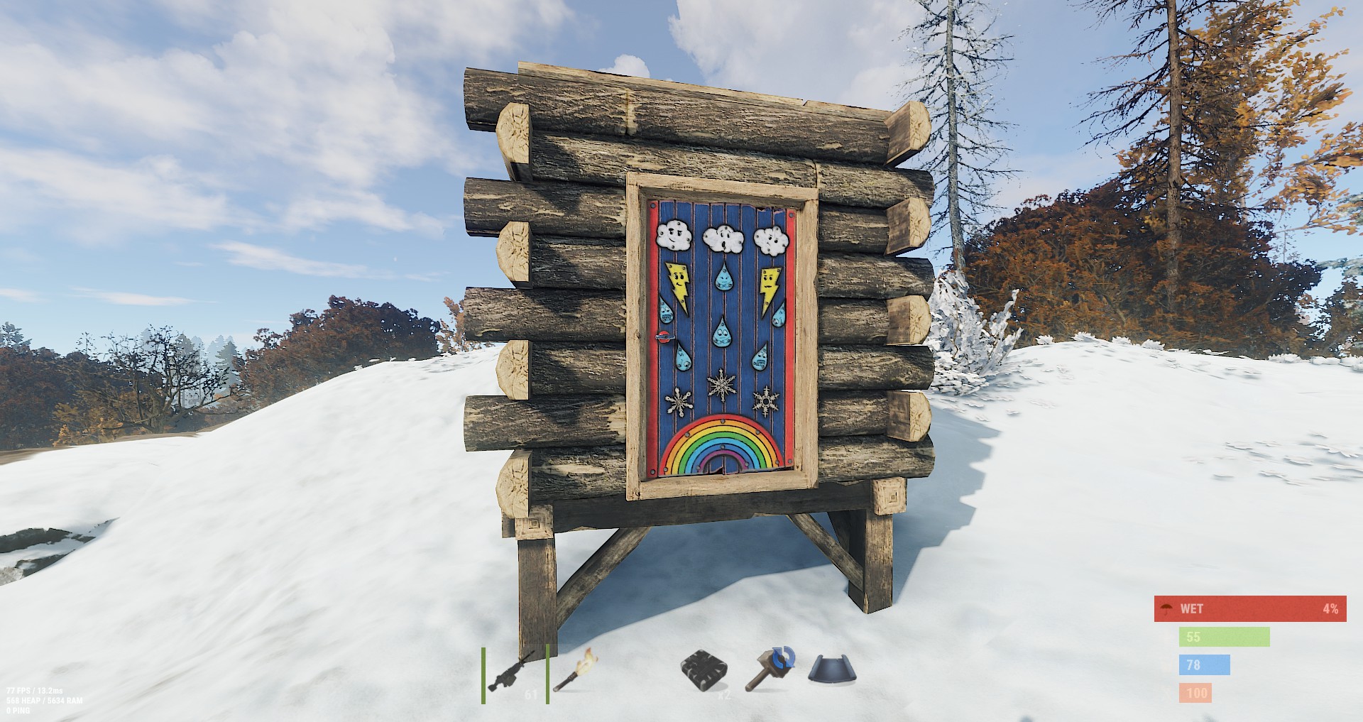 Weather Wood Door thumbnail 5