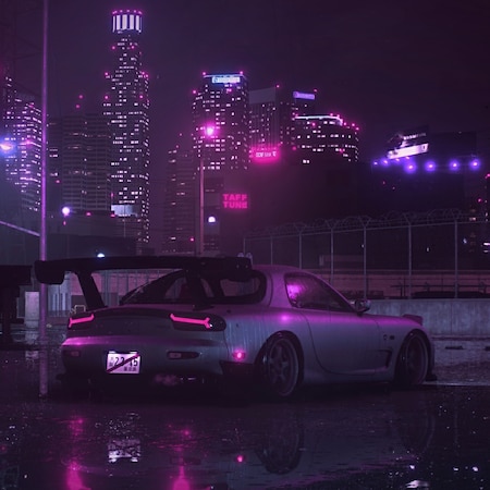 Mazda RX-7 (Audio responsive) | Wallpapers HDV