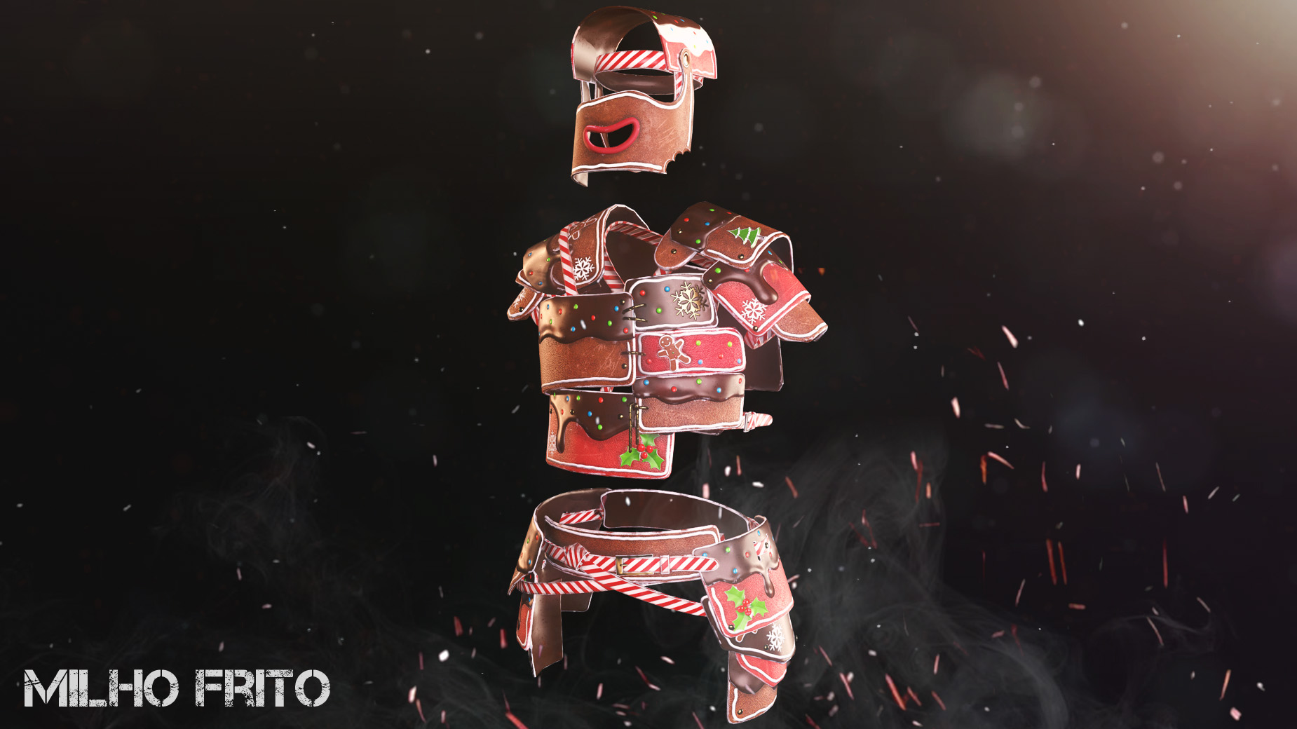 Mr. Gingerbread Helmet screenshot 1