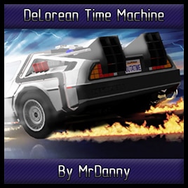 Steam Workshop Delorean Time Machine - roblox delorean time machine