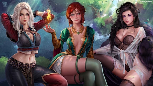The witcher 3 yennefer hot фото 34