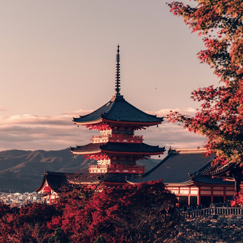Kiyomizu-dera Temple Japan