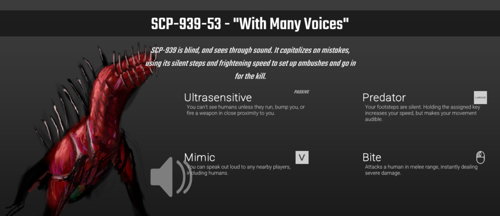 SCP-939 - With Many Voices (50 cm) Plush Toy Buy on