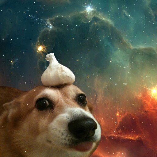 Steam Workshop::Space Nebula Dog Garlic