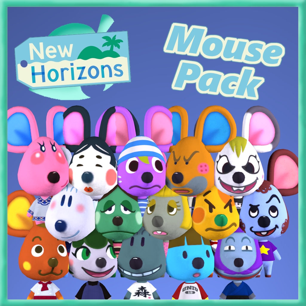 Мастерская Steam::Mouse Pack (Animal Crossing: New Horizons)