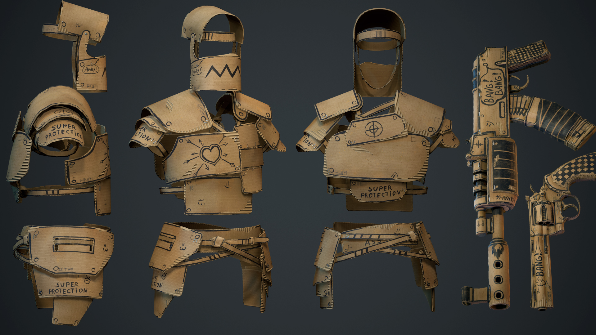 Cardboard Vest screenshot 1