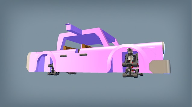 Steam Workshop::bart and homer Simpson car