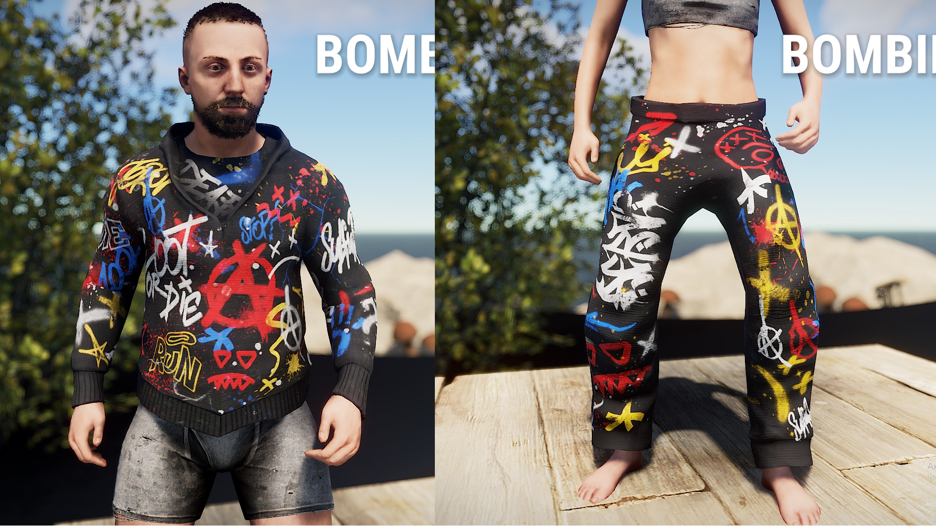 Bombing Hoodie screenshot 1
