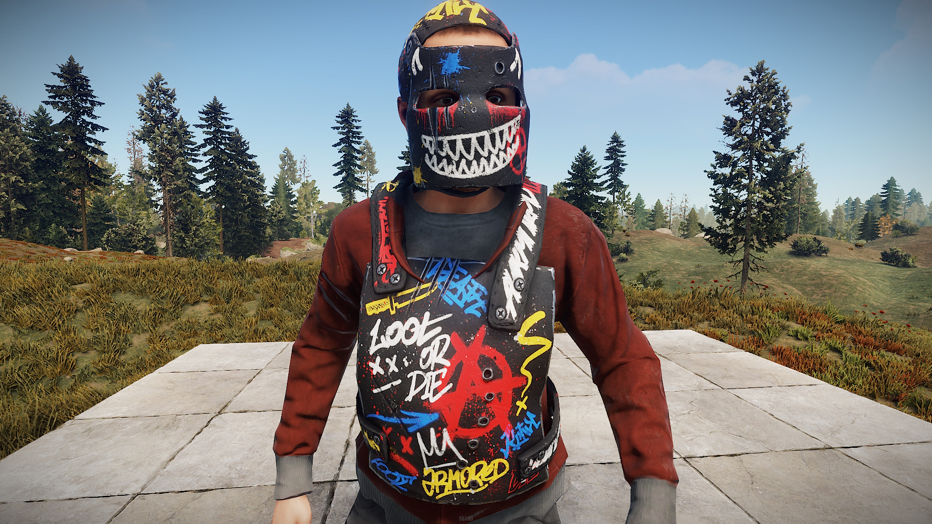 Bombing Facemask thumbnail 4