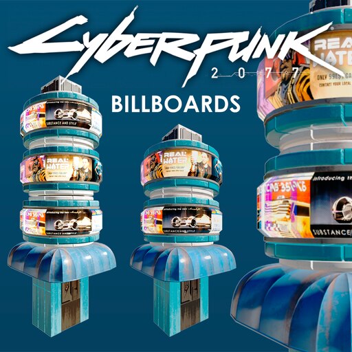 Matrix Giant Billboard Cyberpunk – SQVP