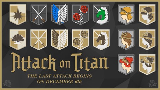 Steam Workshop::Pawn Badge - Attack On Titan