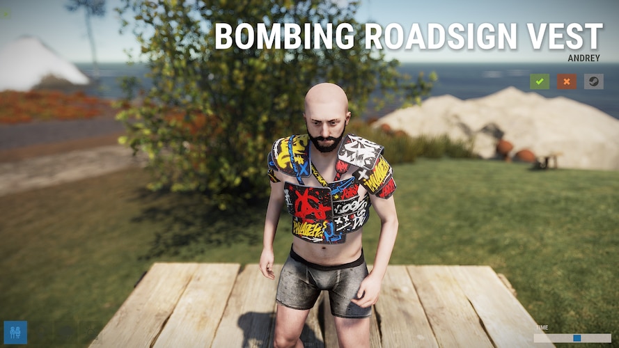 Bombing Roadsign Vest - image 2