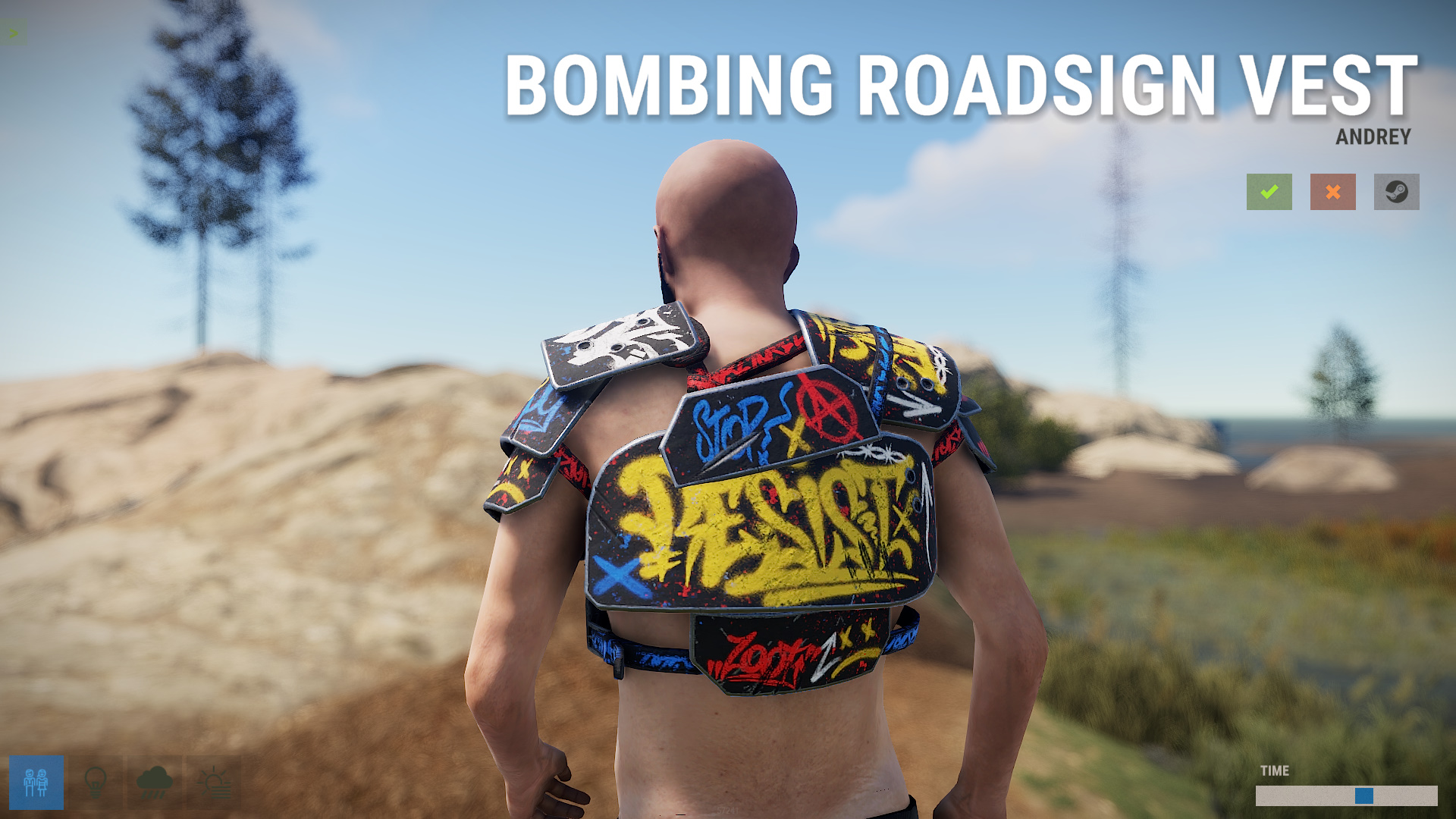Bombing Roadsign Vest thumbnail 3