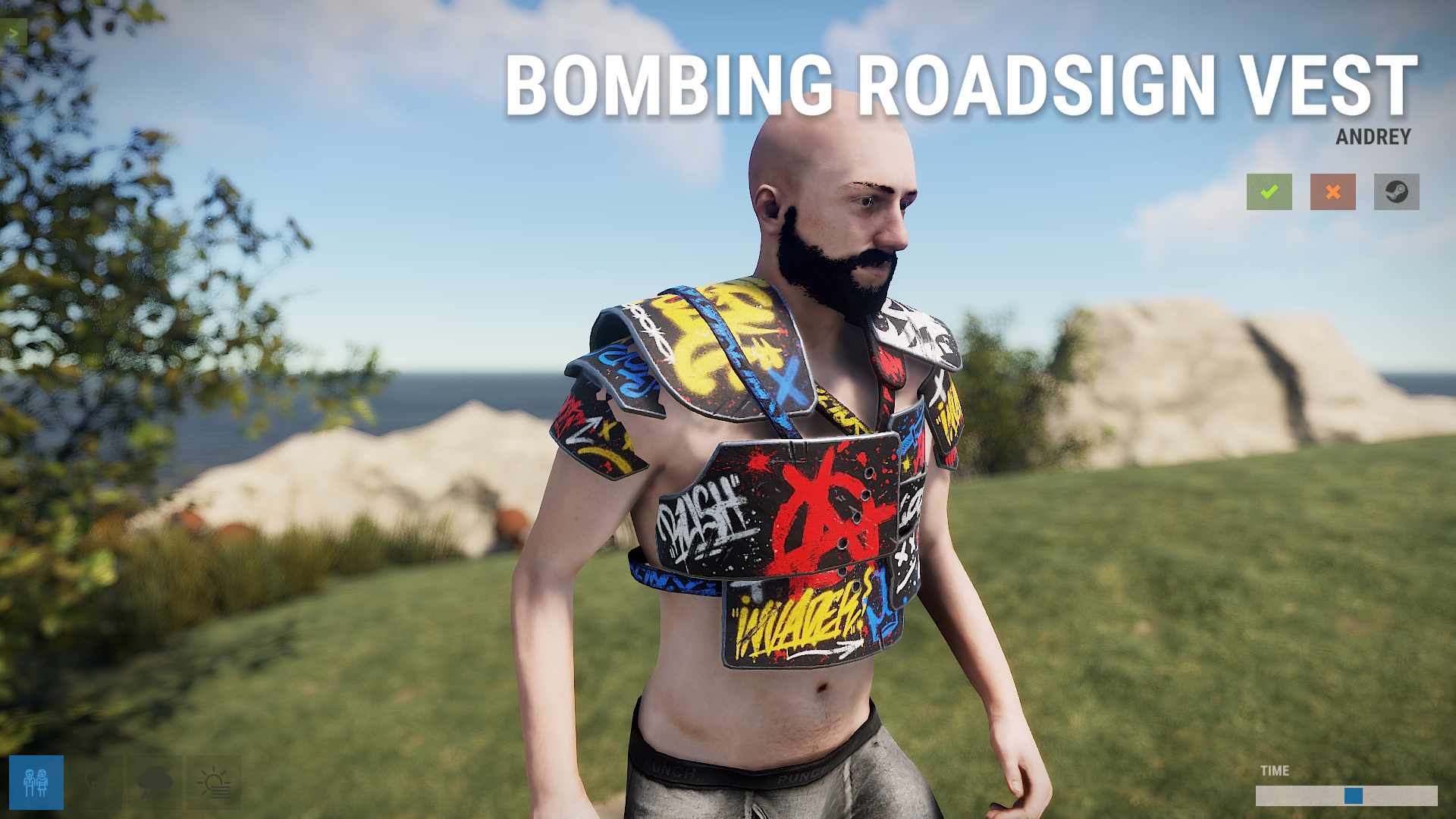 Bombing Roadsign Vest thumbnail 2