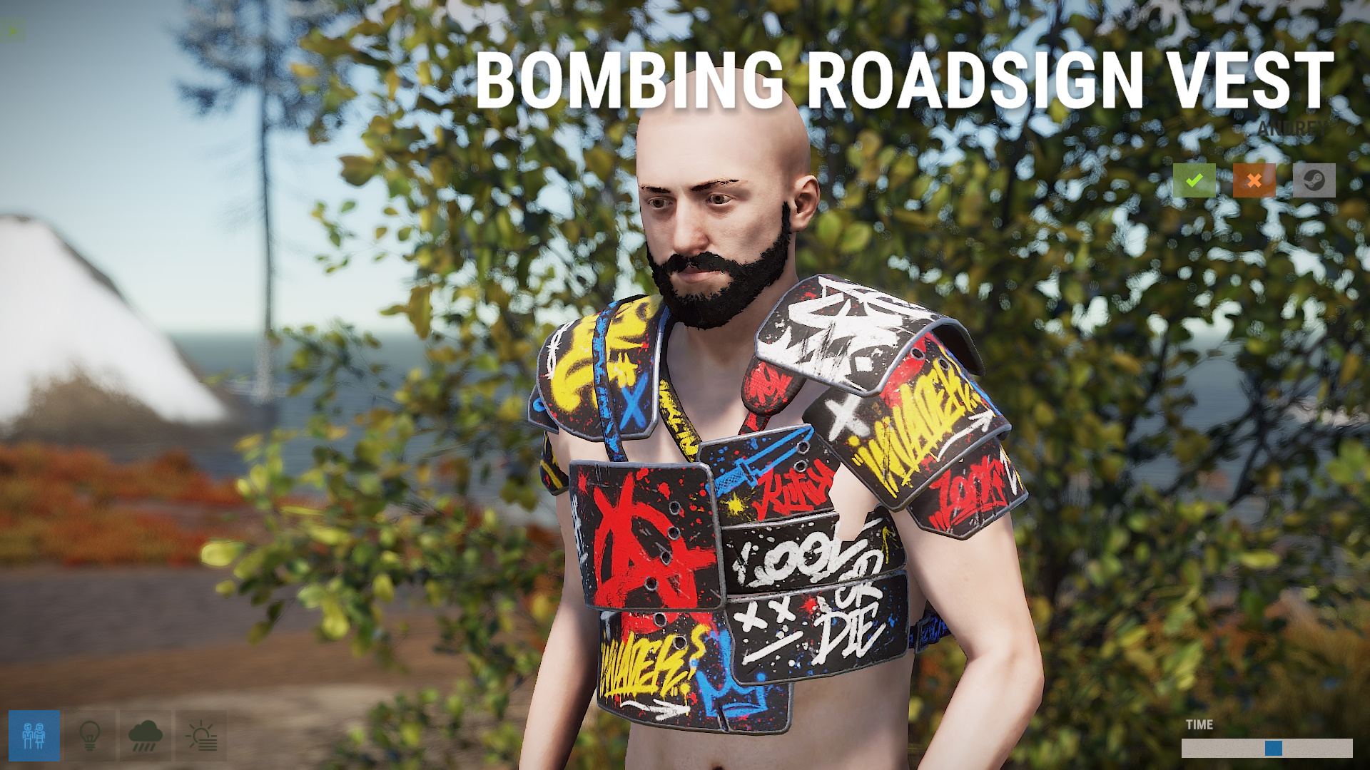 Bombing Roadsign Vest screenshot 1