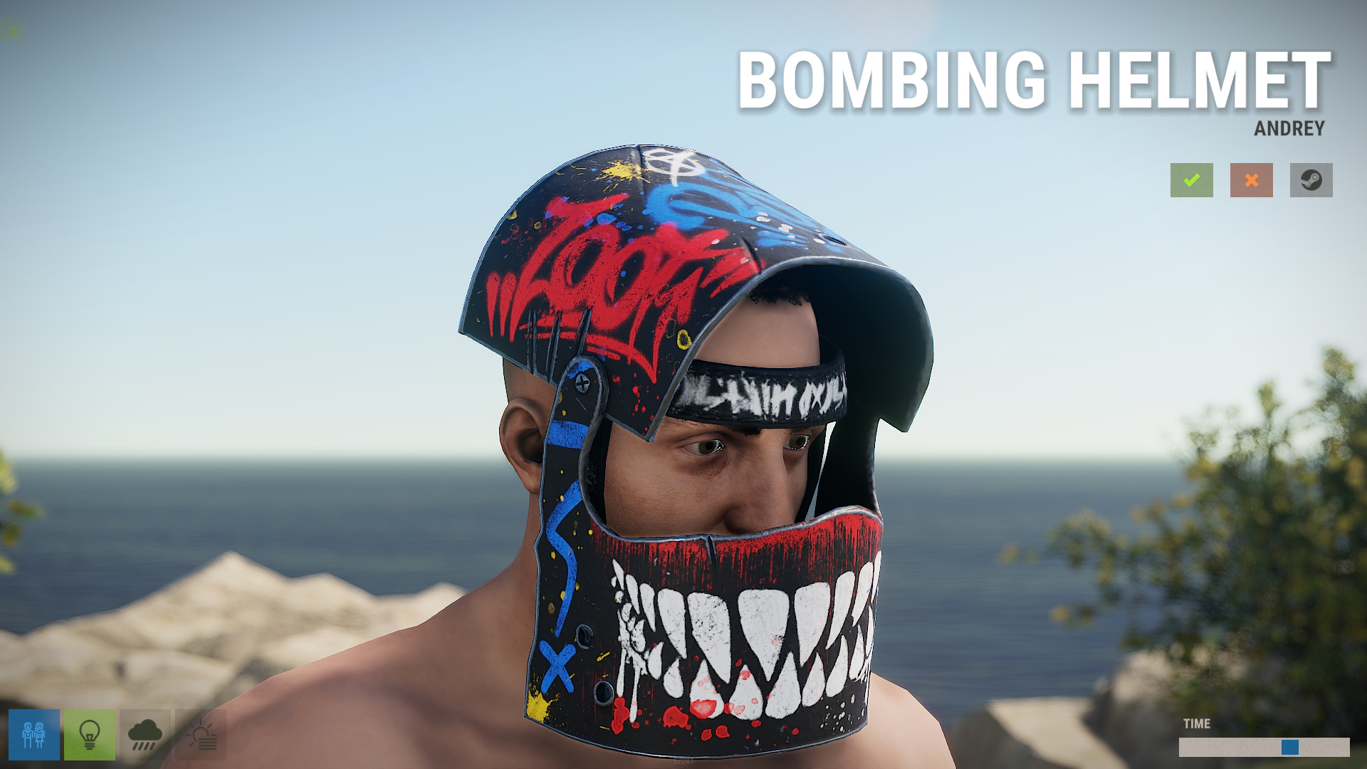Bombing Helmet screenshot 1