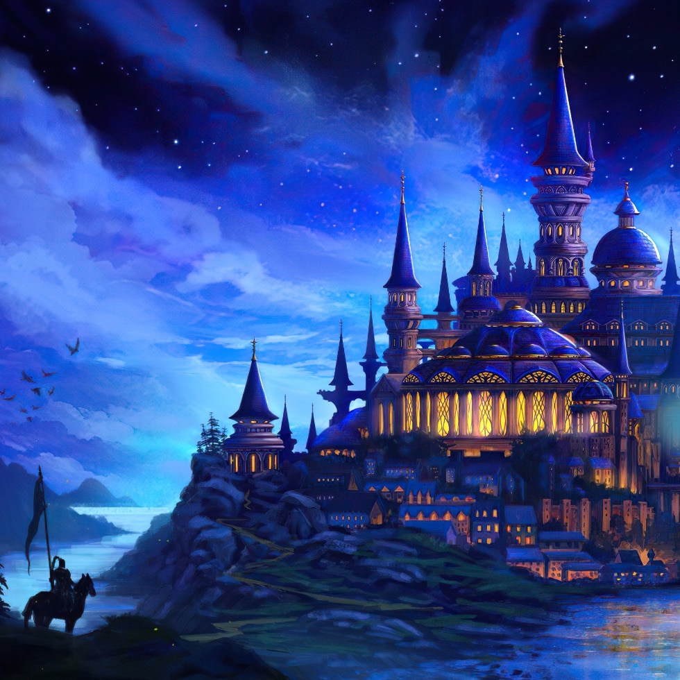 Midnight Knight Castle - 4K