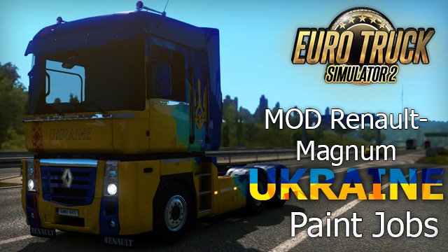 Steam Workshop Skin Ukraine For Renault Magnum