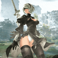 YoRHa No. 2B - Nier Automata Ruins
