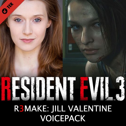 Who voiced Jill Valentine in Resident Evil 1996 ? 
