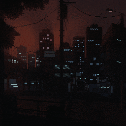 Tokyo Streets Sunset 1440p