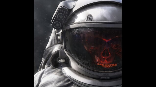 Steam Workshop::Astronaut skull digital art 4K