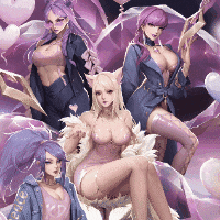 K/DA Girls - League of Legends [4K Version]