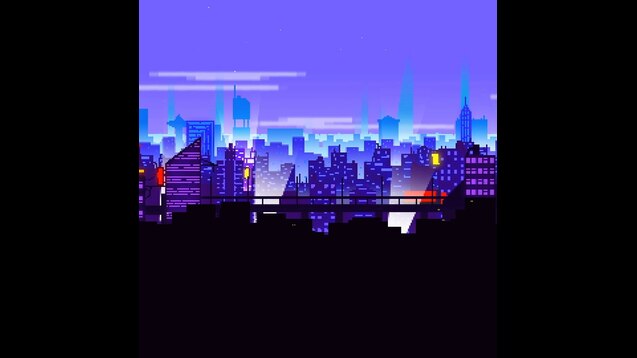 Steam Workshop::Night Pixel City