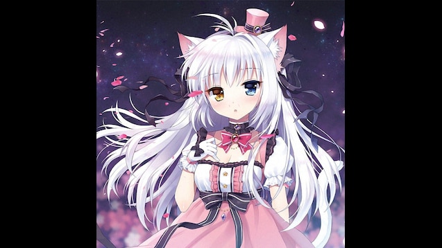 Steam Workshop::Anime Cat Girl Wallpaper