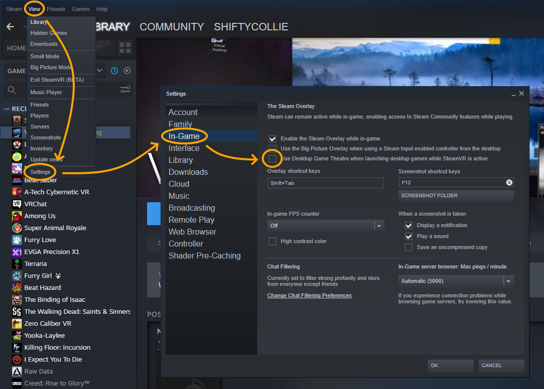 Community :: Guide :: Play 2D Steam Games a Desktop
