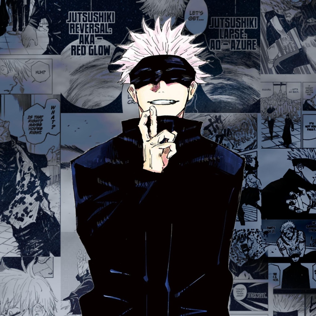 Jujutsu Kaisen - Satoru Gojo Manga Theme v.2 | Wallpapers HDV