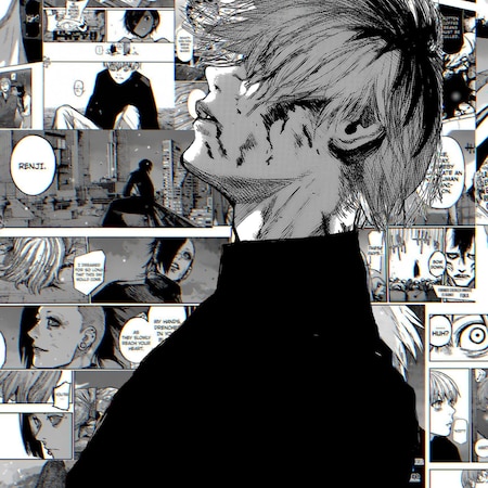 Tokyo Ghoul - Ken Kaneki - Manga Style - 4k | Wallpapers HDV