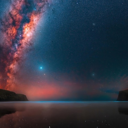 Remote Bay Milky Way