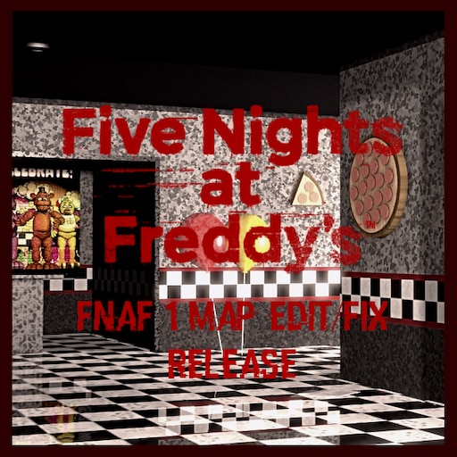 Steam Workshop::[FNaF/SFM] Five Nights at Freddy's Map Fix/Edit